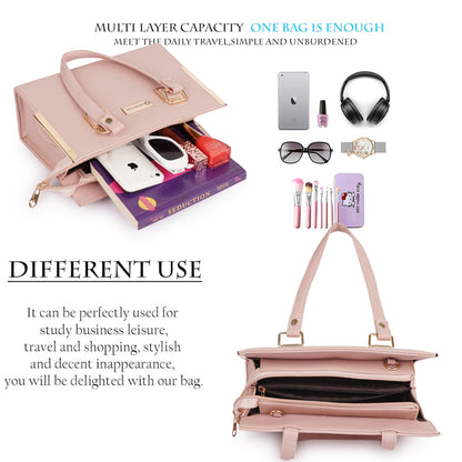 Golden Star Aurelia Hand - Held Bag – Elegant Pink Handbag for Women